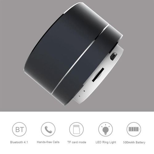 Portable Wireless Bluetooth Speaker Stereo LED Speakers with Built-in