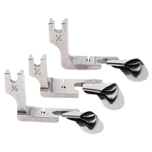 Rolled  Presser Foot With Binder Industrial Sewing Machine