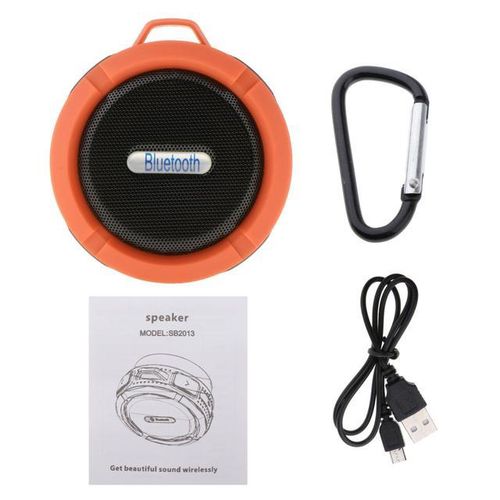Portable Bluetooth Speaker  Waterproof Outdoor Shower Audio Speakers With Hd Stereo  For Sport  Hiking  Camping  Beach  Pool