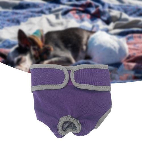 Puppy Physiological Pants Absorbent Leakproof Soft Violet