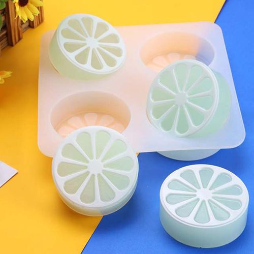 Resin Soap  Lemon Slice Silicone Cake Mould Candy