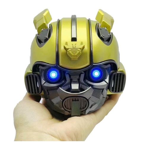 Bumblebee Cartoon Bluetooth 5.0 Speaker, Support TF Card & FM