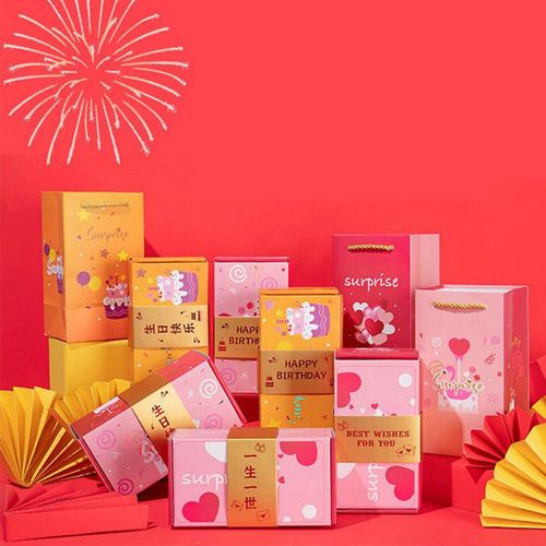 Money Gift Box Crafts Envelope Box For Pink Best Wishes
