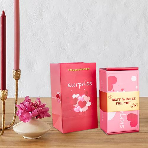 Money Gift Box Crafts Envelope Box For Pink Best Wishes