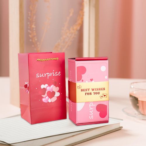 Money Gift Box Crafts Envelope Box For Pink Best Wishes