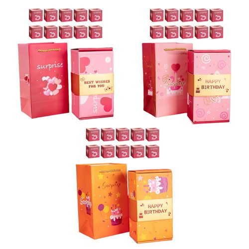 Money Gift Box Crafts Envelope Box For Pink Best Wishes