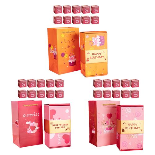 Money Gift Box Crafts Envelope Box For Pink Best Wishes