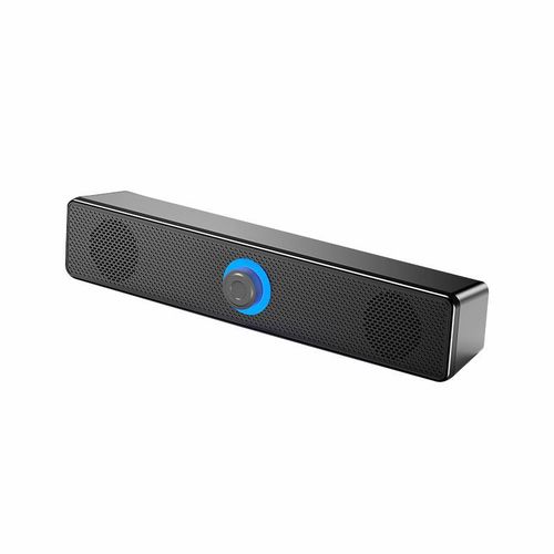 Long Strip Wireless Bluetooth Speaker, USB Powered PC Speaker, Suitable For Computers, Laptops, Gaming, Home Theaters, Surround Audio - Black