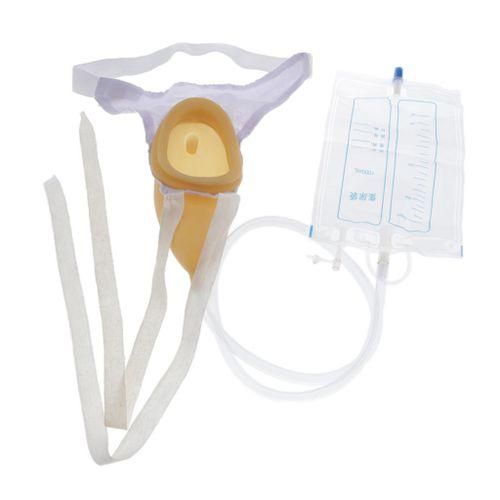 Portable Reuseable Male Urinal Pee Holder Urinary 1000ml Bladder