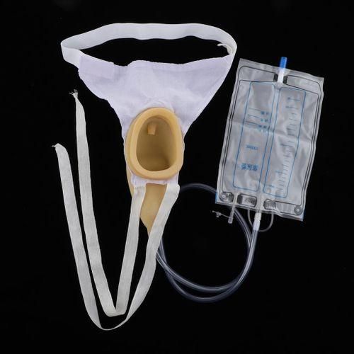Portable Reuseable Male Urinal Pee Holder Urinary 1000ml Bladder