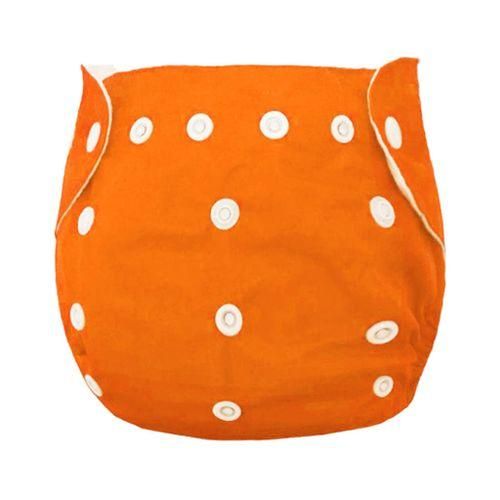 Reusable Baby, Toddler, Kids, Cloth Diaper, Washable Diapers, Orange NO5124