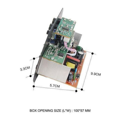 Dual Mic Inputs Audio Bluetooth HIFI Amplifier Board Mono Subwoofer FM Sound Mixer DIY Karaoke Mixer For 36inch BSpeaker