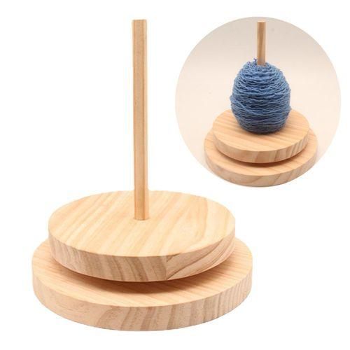Yarn Holder Stand Winder Knitting Tools Beginner Storage