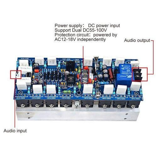 1000W High Power Mono Channel Amplifier Board Professional Stage AMP Board With 5200 1943 Tubes For Sound Amplifiers DIY