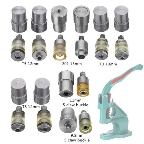 9.5-15mm Manual Claw Snaps Die Metal Buckle Installation Rivets. Metal Snaps.press Machine Moulds Dies Button Installation Tool