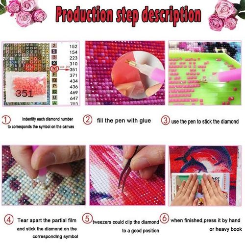 Pink Princess Shoes Diamond Painting New 2023 Diy Mosaic Diamond Embroidery Fantasy High-Heeled Shoes Landscape Home Decor A41