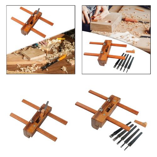 Wood Planer  Carpenter Slotted Edge With 1 Blade
