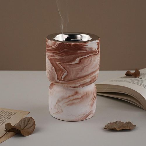 Aromatherapy Burner Silicone Mold Diy Resin Mold Cement Gypsum Storage Box Mould Candle Jar Aromatherapy Storage Home Decoration