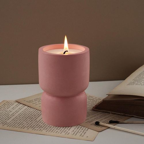 Aromatherapy Burner Silicone Mold Diy Resin Mold Cement Gypsum Storage Box Mould Candle Jar Aromatherapy Storage Home Decoration