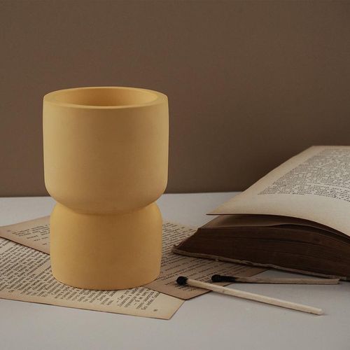 Aromatherapy Burner Silicone Mold Diy Resin Mold Cement Gypsum Storage Box Mould Candle Jar Aromatherapy Storage Home Decoration