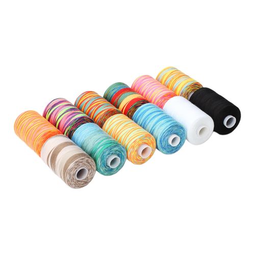 12 Pieces Sewing Thread Set Polyester Thread Spools For