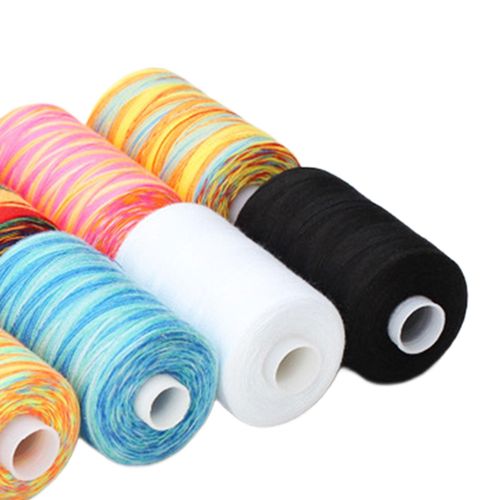 12 Pieces Sewing Thread Set Polyester Thread Spools For