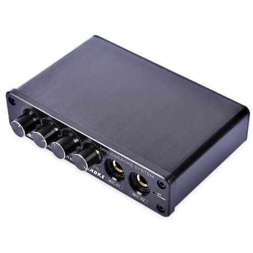 A933 Mini Karaoke Machine System Sound Mixer Amplifier