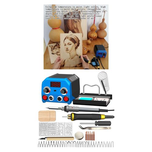 Wood Burning Kit With  Pen Tips Crafting  B