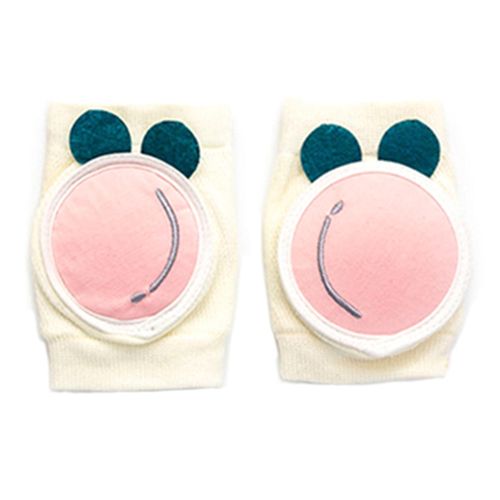 Baby Knee Mesh Protector for Crawling Unisex Baby Crawling Anti-Slip Knee Pad Toddler Safety Protective Cover Breathable,Cherry NO5114