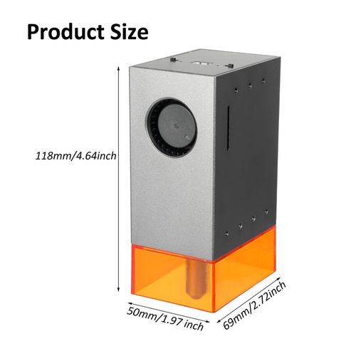 80W Alloy Laser Module Laser Engraving Module Laser Head