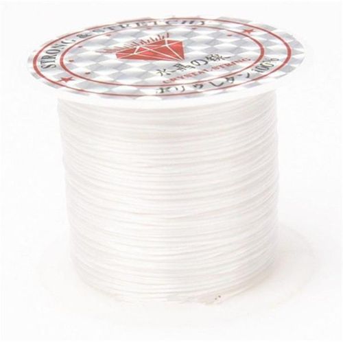10m/roll Crystal Elastic Crystal Beading Cord 1mm Diameter Stretch Thread String Bracelet Wires For Jewelry Making Cords Line