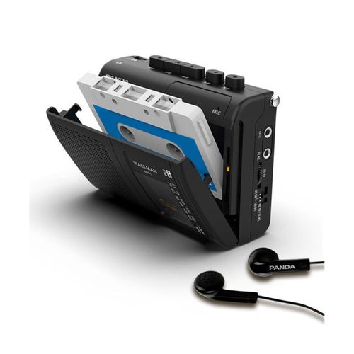 Panda 6501 Tape AM/FM Radio Retro Cassette Music Player Wal