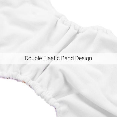 Baby Cloth Diapers Pack Of 6 Adjustable Washable Resuable