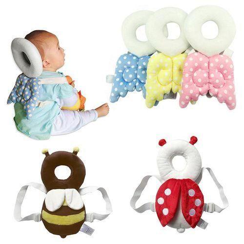 Cute Baby Newborn Head  Back Protection Pillow Toddler Wings Drop Resistance Pad Guardian Cushion Toys NO5302