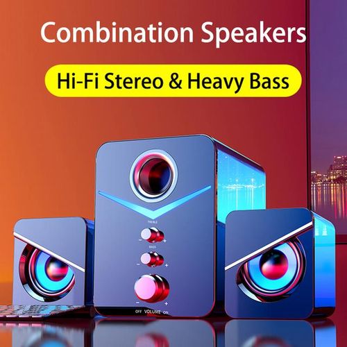 Home Theater System Caixa De Som Pc Bass Subwoofer Bluetooth Speaker Computer Speakers Music Boombox Desklapaltavoces Tv