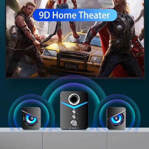 Home Theater System Caixa De Som Pc Bass Subwoofer Bluetooth Speaker Computer Speakers Music Boombox Desklapaltavoces Tv