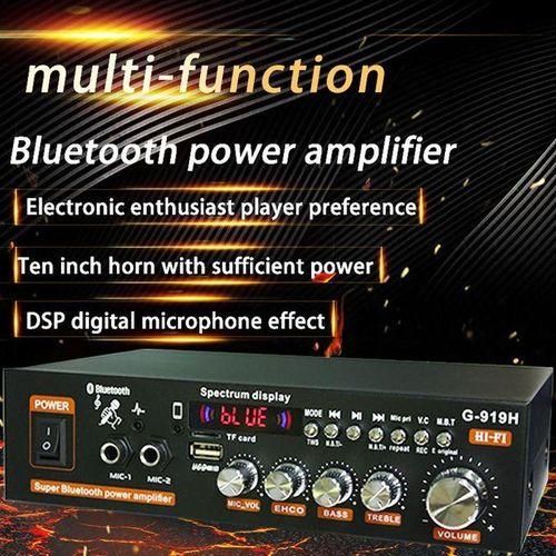 G919H 1000W Home Power Amplifiers Audio Bluetooth Amplificador Subwoofer Speakers Theater Audio Sound System 220V110V FM USB