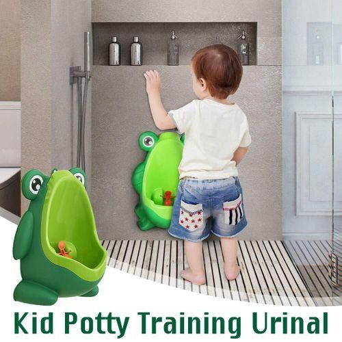 Frog Portable Pee Cute Potty Training Trainer Urinal Wallmounted For Boy Kid