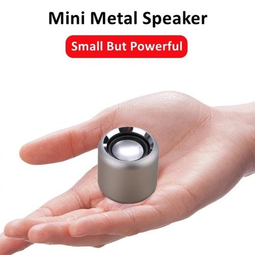 Portable Bluetooth Speaker With Super Mini Size, Loud Stereo And Creative 'Shake To Next Song' Function &ndash; BT 5.0 True Wireless Stereo Wireless Speaker