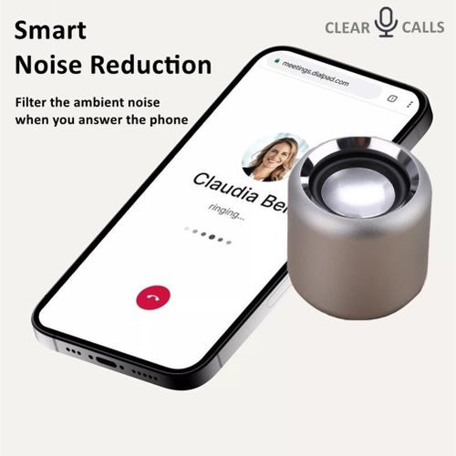 Portable Bluetooth Speaker With Super Mini Size, Loud Stereo And Creative 'Shake To Next Song' Function – BT 5.0 True Wireless Stereo Wireless Speaker