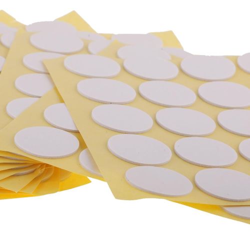 200pcs Double Side Candle Wicks Stickers Foam Candle Making Glue Pad