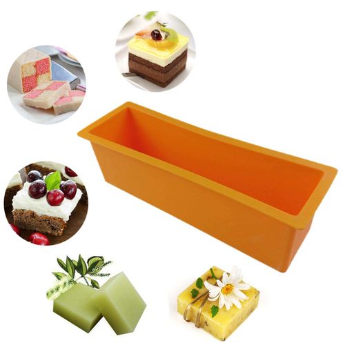 Prettyia Silicone Rectangle Soap Making
