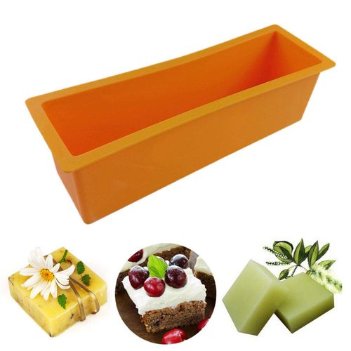 Prettyia Silicone Rectangle Soap Making
