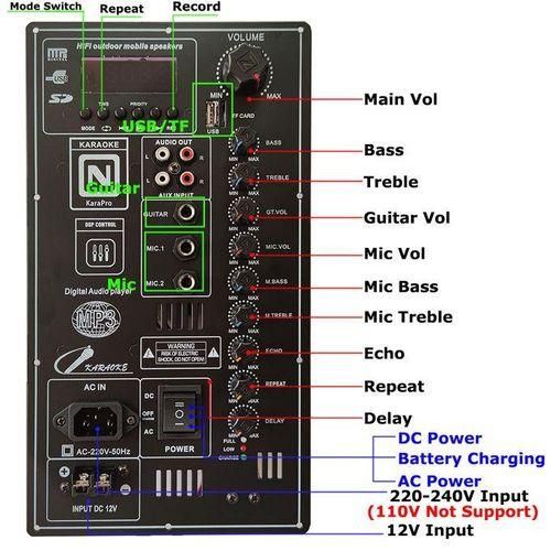 Super Quailty 12220V Digital Bluetooth 2.0 Stereo 2150W 300W Amplifier Board For 818 Inch Speaker With Microphone Guitar InWITHOUT Plug