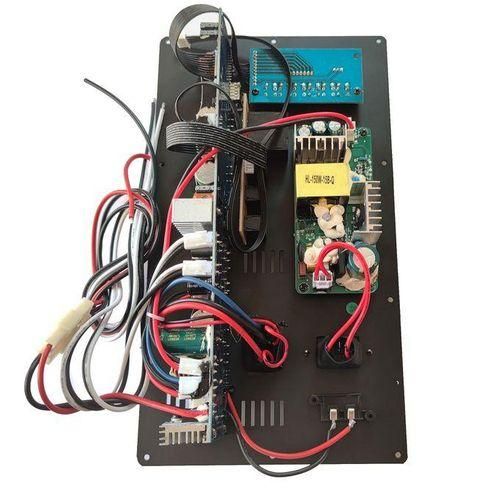 Super Quailty 12220V Digital Bluetooth 2.0 Stereo 2150W 300W Amplifier Board For 818 Inch Speaker With Microphone Guitar InWITHOUT Plug