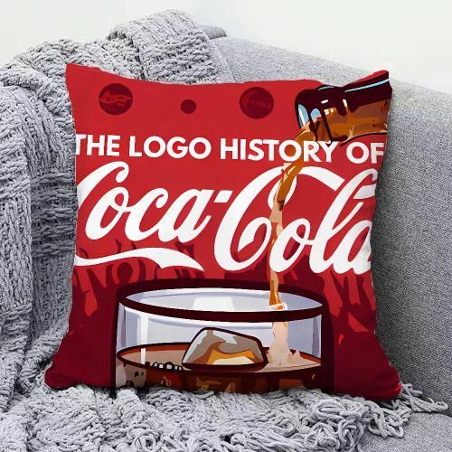 Sofa Luxury Cushion Cover Pillow Cover Cushions Cover C-coca Cola Decorative Pillowcase 40x40 Pillowcases for Pillows 45x45 Set