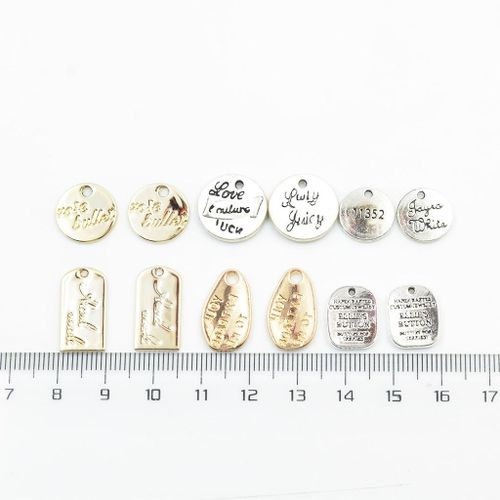 Random 12Pcs   Charms Pendant For DIY Bracelet Necklace Bracelet