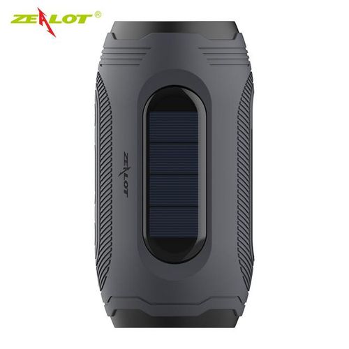 A4 Bluetooth Music Bass Speaker Waterproof Portable Outdoor Led Wireless Array Speaker Support Solar Charging Tf Card Fm Radio