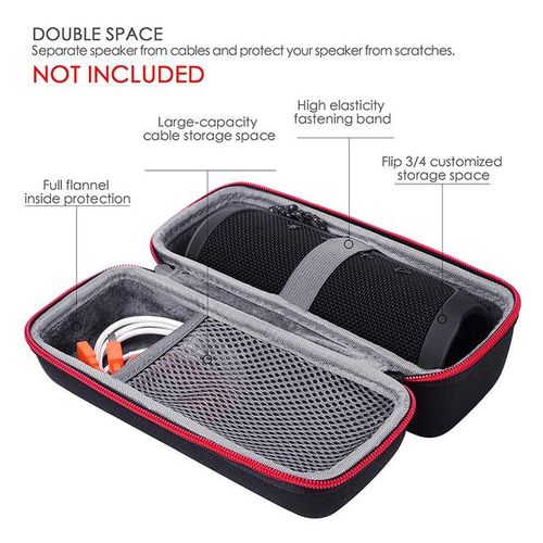 Eva Bag For Jbl Flip1/2/3/4 Bluetooth Speaker Storage Bag Boom Portable Outdoor Audio Packaging Box Hard Box