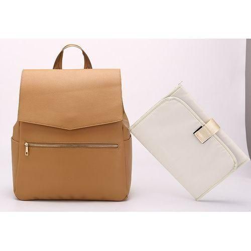 7PU Leather Diaper Bag Backpack Large Capacity Baby